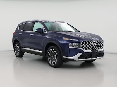 Blue 2023 Hyundai Santa Fe Limited