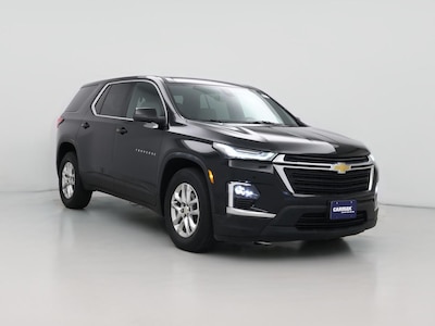 Black 2022 Chevrolet Traverse LS