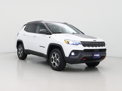 White 2022 Jeep Compass Trailhawk