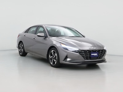 Gray 2023 Hyundai Elantra Hybrid Limited