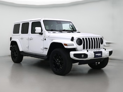 White 2021 Jeep Wrangler Unlimited Sahara High Altitude