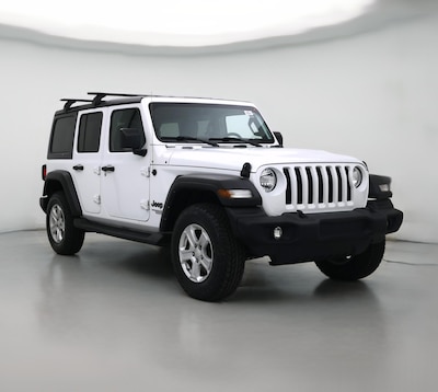 White 2021 Jeep Wrangler Unlimited Sport S