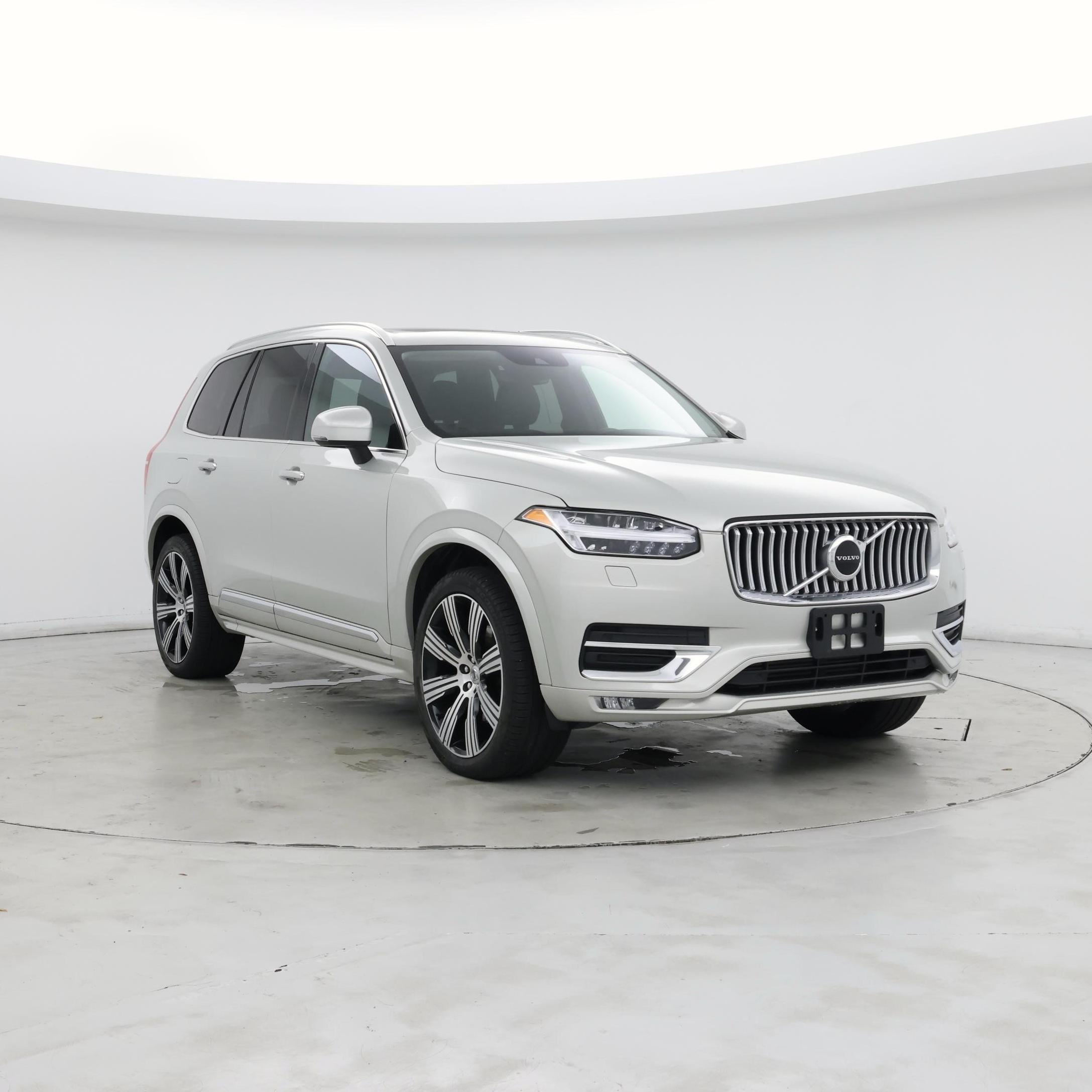 Silver 2021 Volvo XC90 T6 Inscription 6-Passenger AWD SUV / Crossover All-Wheel Drive Automatic