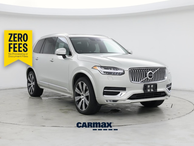Silver 2021 Volvo XC90 T6 Inscription 6-Passenger AWD SUV / Crossover All-Wheel Drive Automatic
