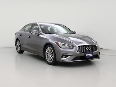 Gray 2022 Infiniti Q50 Luxe