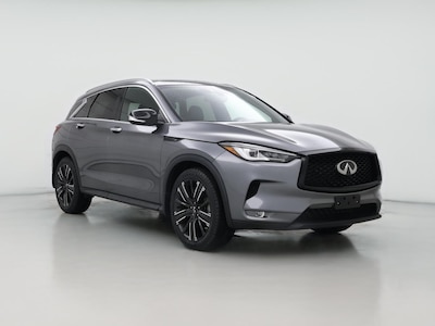 Gray 2022 Infiniti QX50 Luxe