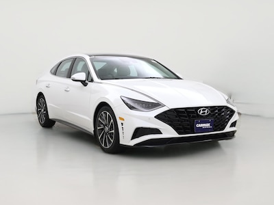 White 2022 Hyundai Sonata Limited