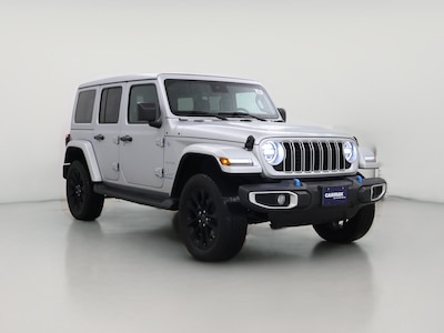 Silver 2024 Jeep Wrangler 4XE PHEV Sahara