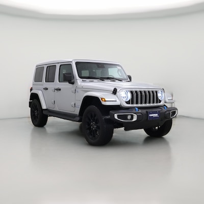 Silver 2024 Jeep Wrangler 4XE PHEV Sahara
