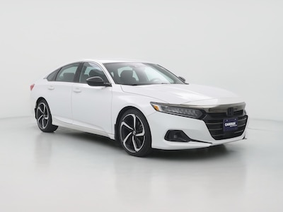 White 2022 Honda Accord Sport