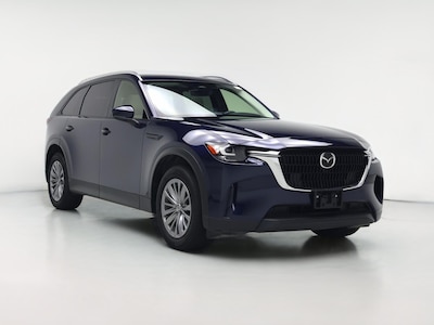Blue 2024 Mazda CX-90 Turbo Preferred