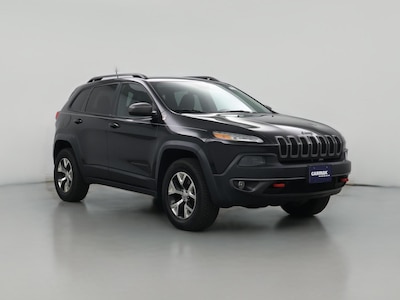 Black 2014 Jeep Cherokee Trailhawk