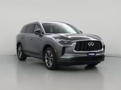 Gray 2023 Infiniti QX60 Luxe