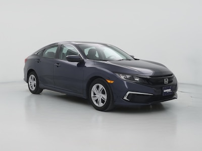 Gray 2021 Honda Civic LX