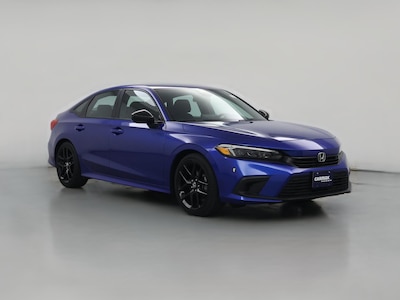 Blue 2022 Honda Civic Sport