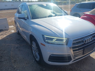 White 2019 Audi Q5 Premium Plus