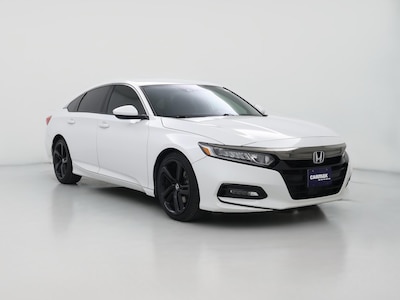 White 2019 Honda Accord Sport
