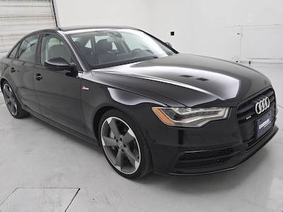 Black 2015 Audi A6 Prestige