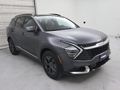 Gray 2025 Kia Sportage Hybrid SX Prestige