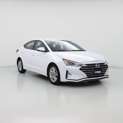 White 2019 Hyundai Elantra SEL