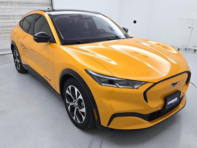 Orange 2023 Ford Mustang Mach-E Premium