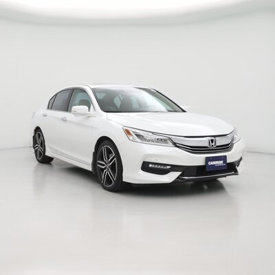 White 2017 Honda Accord Touring