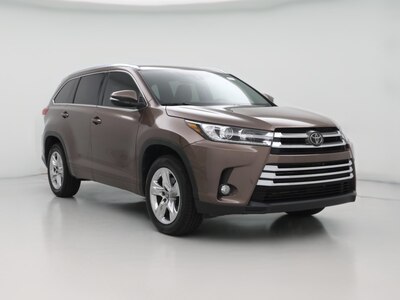 Brown 2018 Toyota Highlander Limited