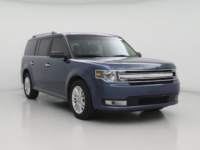 Blue 2019 Ford Flex SEL
