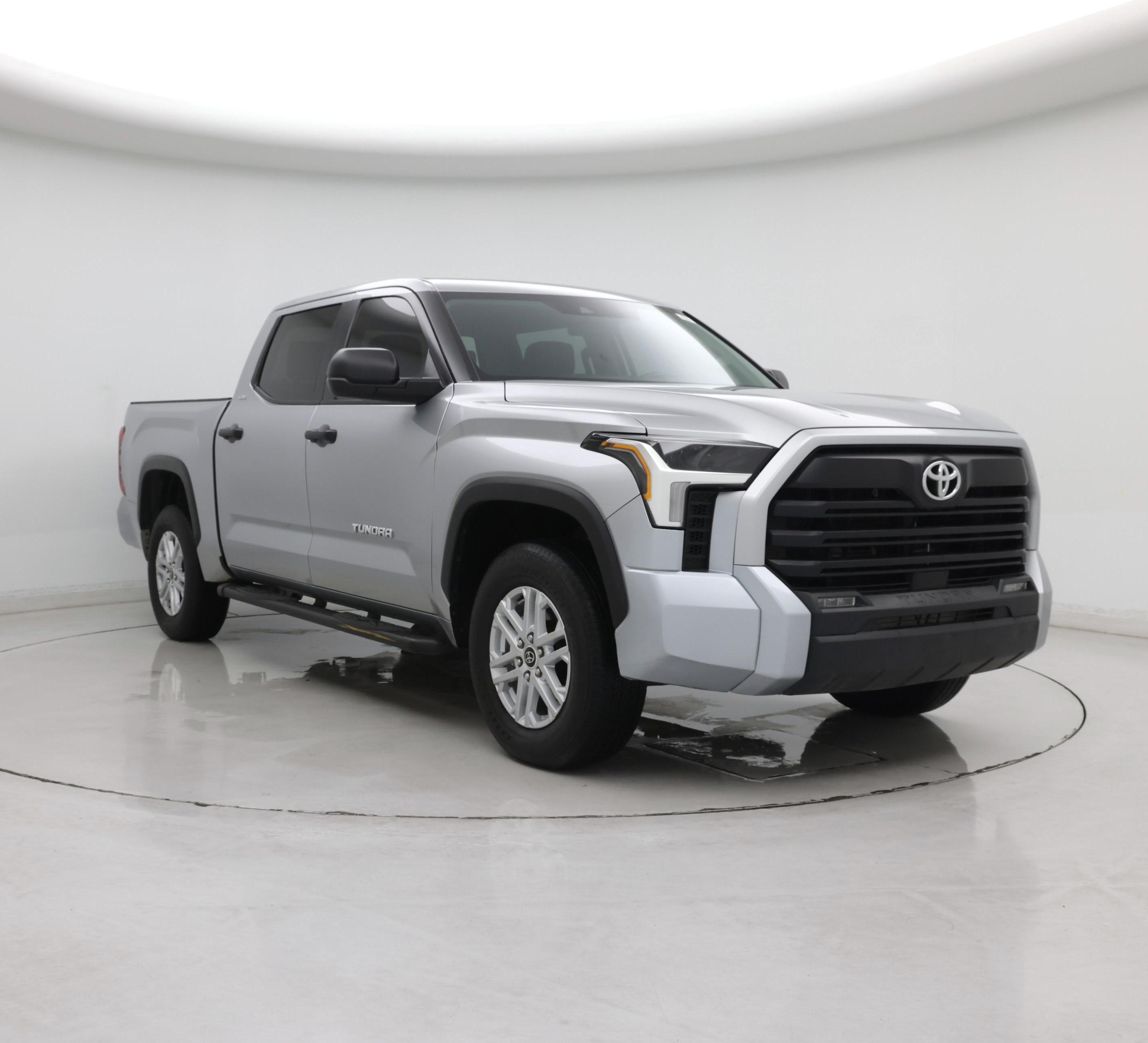 Silver 2024 Toyota Tundra Pickup Truck Four-Wheel Drive Automatic