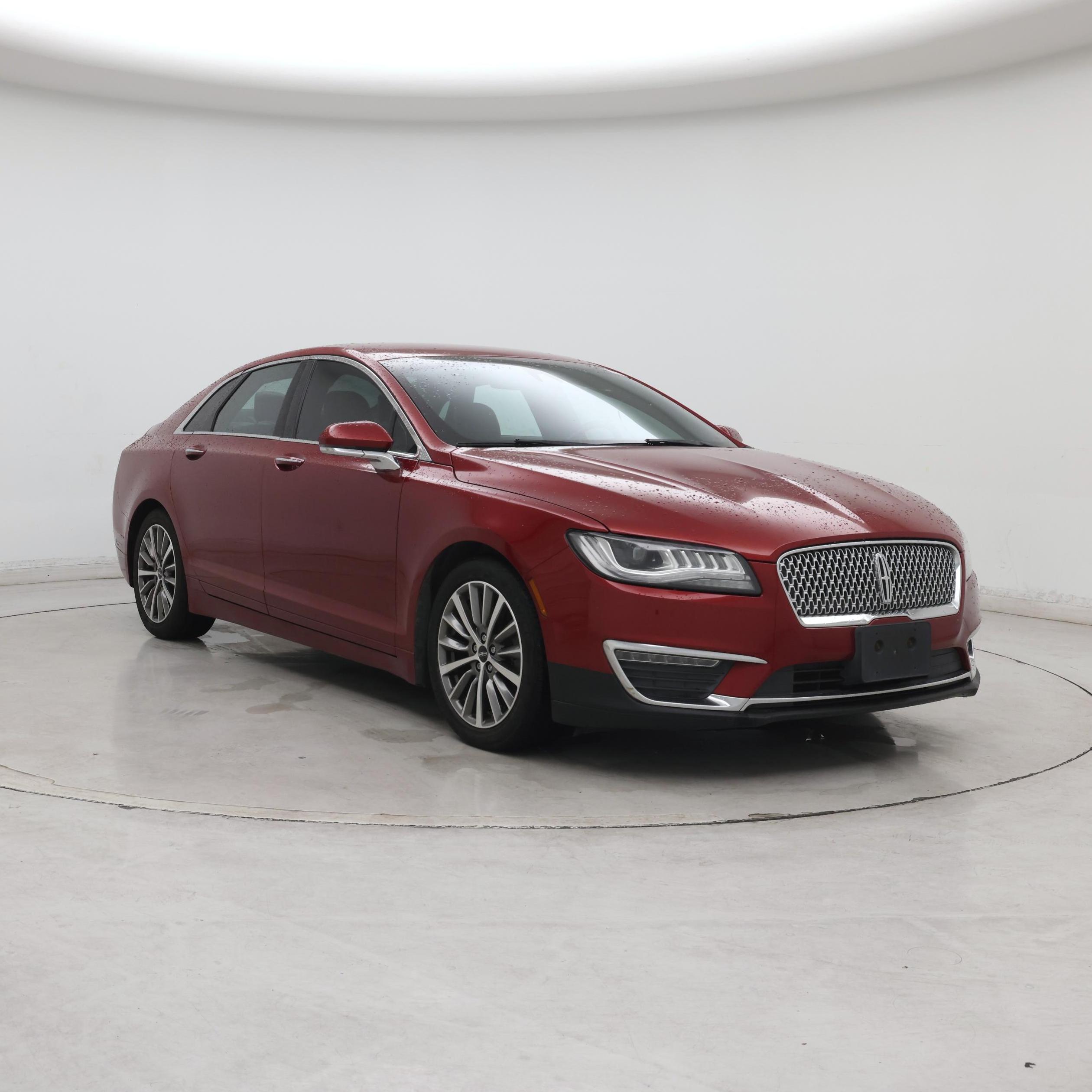 Red 2018 Lincoln MKZ Sedan All-Wheel Drive Automatic