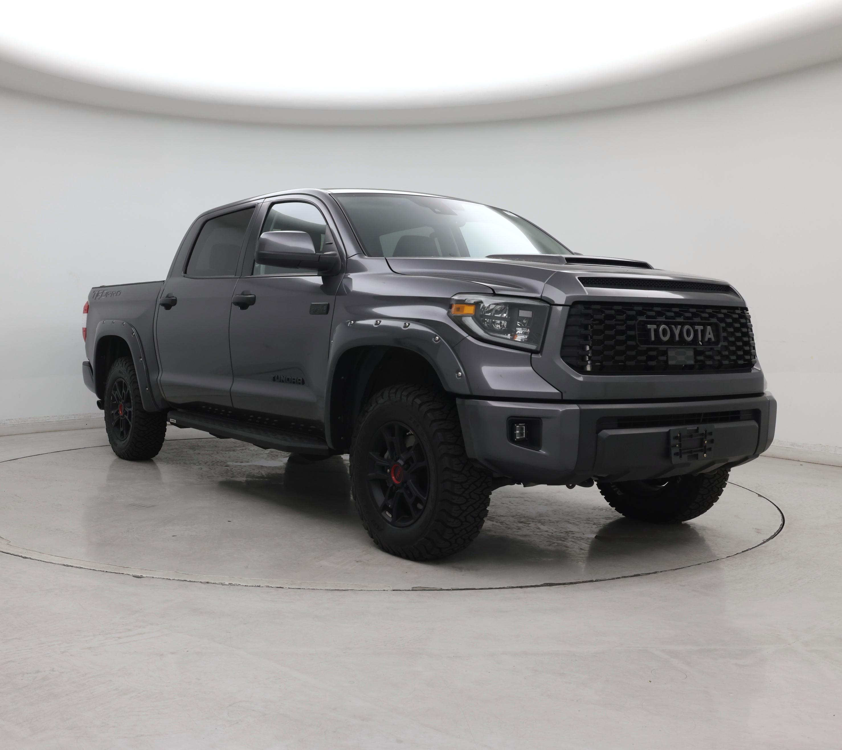 Gray 2021 Toyota Tundra Pickup Truck Four-Wheel Drive Automatic