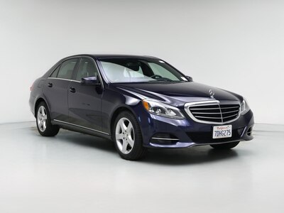 Blue 2014 Mercedes-Benz E350 Luxury