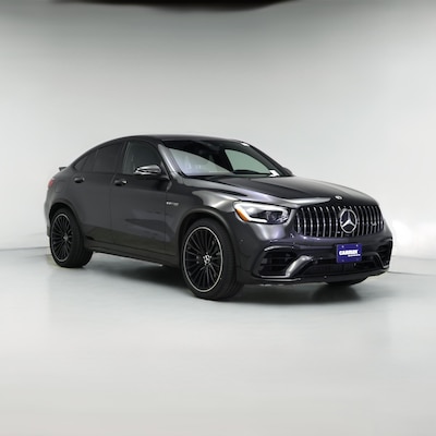 Gray 2021 Mercedes-Benz GLC63 AMG Coupe