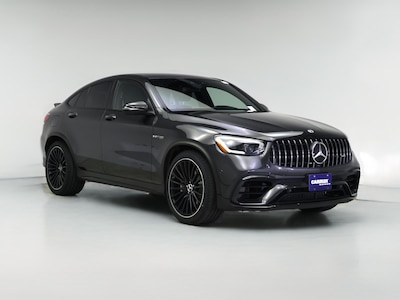 Gray 2021 Mercedes-Benz GLC63 AMG Coupe