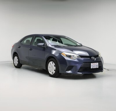 Blue 2015 Toyota Corolla L