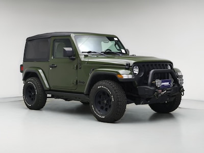 Green 2023 Jeep Wrangler Sport