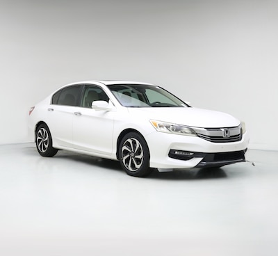 White 2016 Honda Accord EX-L