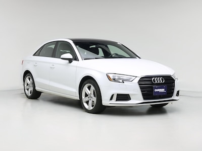 White 2018 Audi A3 Premium