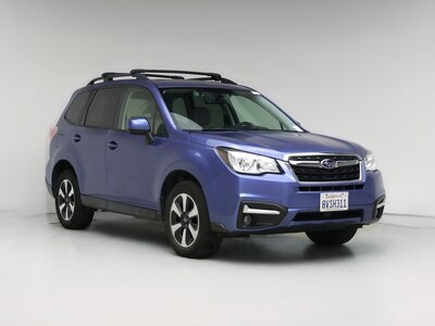 Blue 2017 Subaru Forester 2.5I Premium