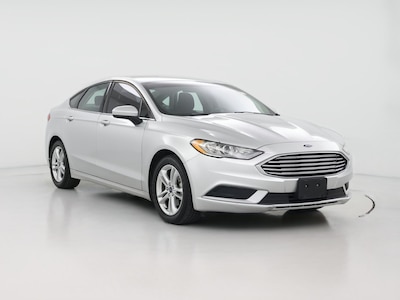 Silver 2018 Ford Fusion SE