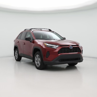 Red 2024 Toyota RAV4 Hybrid LE