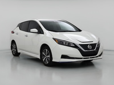 White 2022 Nissan Leaf S Plus