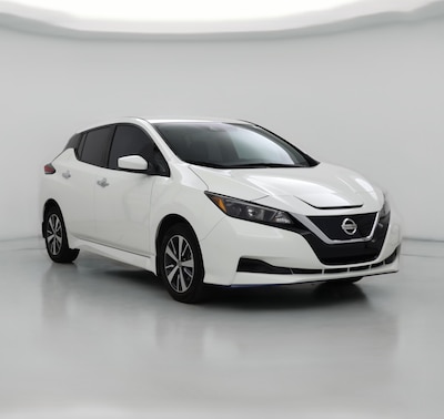 White 2022 Nissan Leaf S Plus