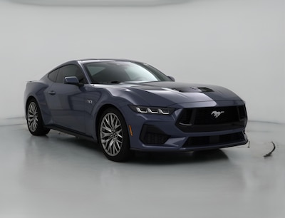 Blue 2025 Ford Mustang GT Premium