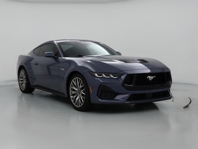 Blue 2025 Ford Mustang GT Premium