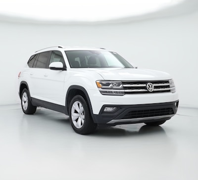 White 2018 Volkswagen Atlas SE w/Tech