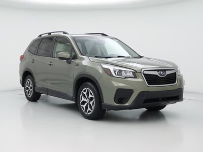 Green 2020 Subaru Forester Premium