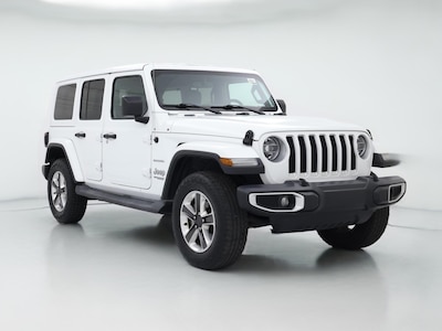White 2020 Jeep Wrangler Unlimited Sahara