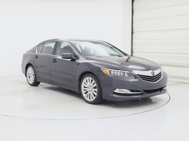 Black 2014 Acura RLX FWD with Krell Audio Package Sedan Front-Wheel Drive Automatic