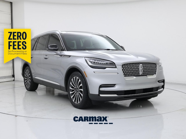 Silver 2023 Lincoln Aviator Reserve RWD SUV / Crossover Rear-Wheel Drive Automatic